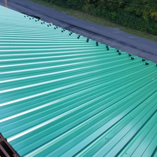 Stunning metal roof installation by Appalachian Contractors showcasing durability and style