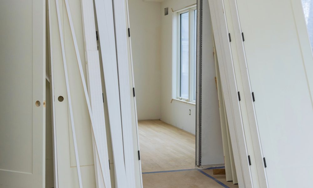 Classic door and window combination installed by Appalachian Contractors, offering elegance and harmony.