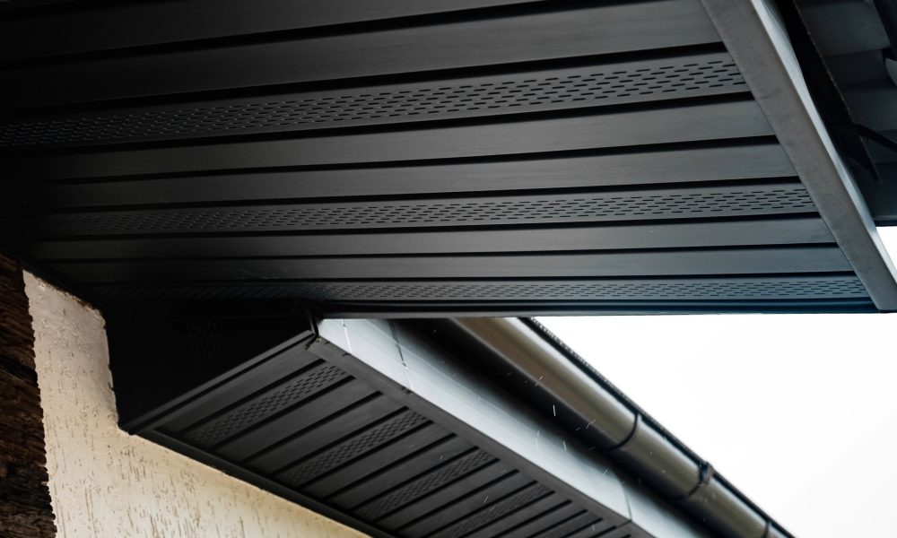 Durable and aesthetically pleasing soffit and fascia by Appalachian Contractors on a residential property